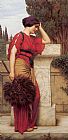 Godward La Pensierosa by John William Godward